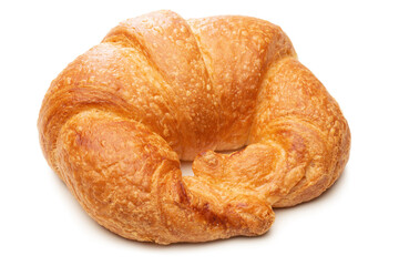 Knuspriges Croissant freigestellt