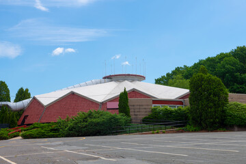North Shore Music Theatre was built in 1954 at 54 Dunham Road in city of Beverly, Massachusetts MA,...