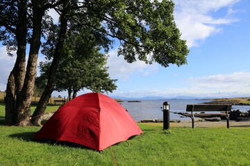 Camping in Norway