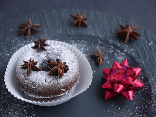 Fototapeta na wymiar Schokoladen-Donut