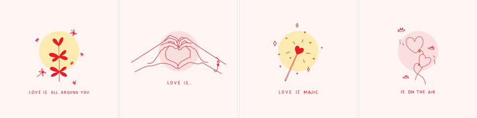 Nursery room poster vector art print designs