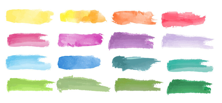 images Paint Swoosh Vector https stock adobe com images watercolour brush stroke set vector illustration 410483142 start checkout 1 content id 410483142