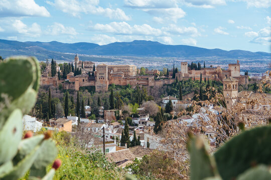 Granada Al Hambra city view