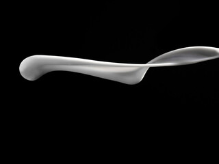 White milk liquid splashing