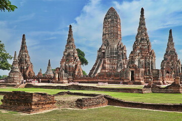 Obraz premium Thailand, the ancient city of Ayutthaya