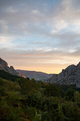 Urkiola National Park in Basque Country. 