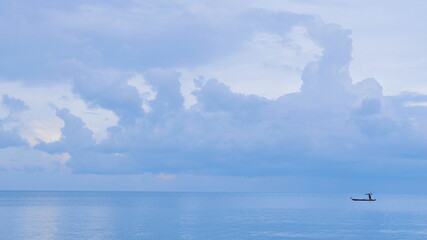 Obraz na płótnie Canvas Sky on the seas
