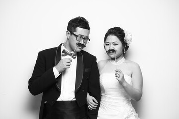 Korean Wedding pic Preparation / Fun 