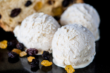 Christmas Ice Cream Food Styling 