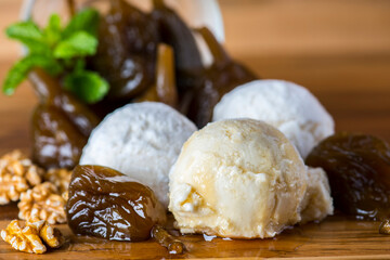Fig ice Cream Food Styling 