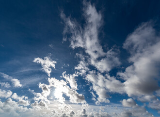 Wolkenformationen