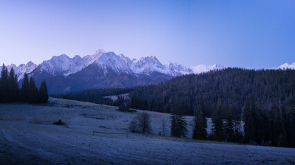 snow covered mountains © Sieku Photo