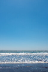 Fototapeta premium waves on the beach