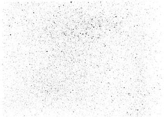 Black spots, drops, and splashes made by ink. Grunge shapes and silhouettes for your design.