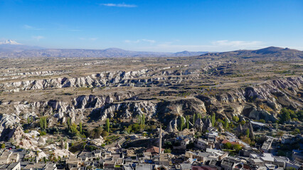 Obraz premium Amazing valley in Cappadocia, unusual relief
