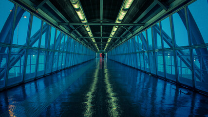 bridge over the street