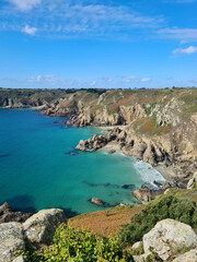 Guernsey Channel Islands, La Bette and Jaonnet Bay