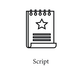 illustration of script 