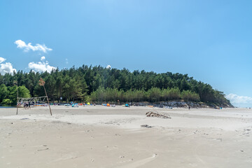 Beautiful beach at Baltic Sea