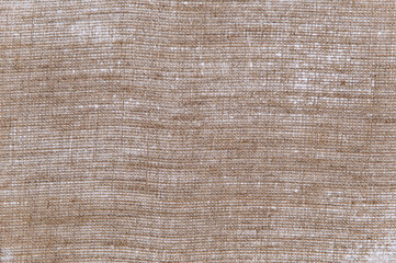 simple linen background: the reverse side of the primed canvas stretched over the frame, close, toning