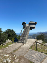 Parres, Spain - September 4, 2020: The Fitu Viewpoint (Mirador del Fitu) in Asturias. Is one of the...