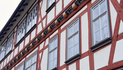 Fachwerkfassade des Steitzschen Hauses
