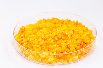 Uranyl nitrate or uranium is a yellow water-soluble uranium salt. radioactive compound prepared by reaction of uranium salts with nitric acid