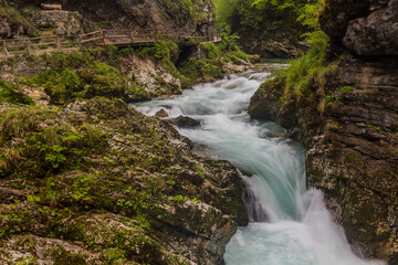 Vintgar gorge near Bled, Slovenia