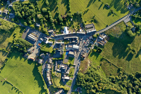 The village of Clonbur is snugly situated between Lough Corrib and Lough Mask. One mile to the west rises the majestic and storied Mount Gable, where according to legend, the hordes of Firbolg assembl