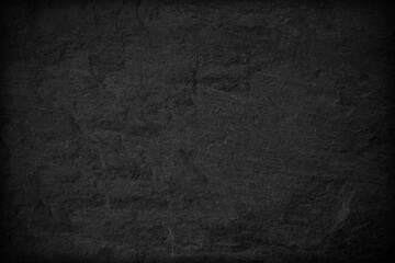 Dark grey black slate background or texture.