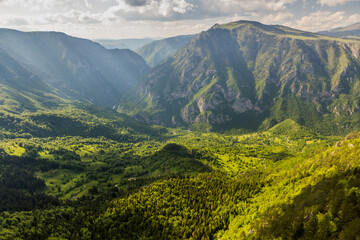 View of Tara canyon, Montenegro.