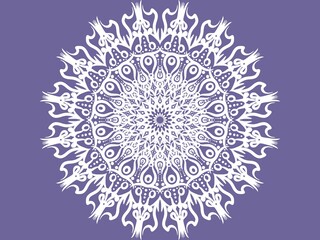 Mandala ornament. Digital illustration
