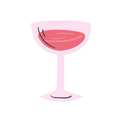 wine cup icon vector design