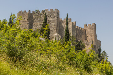 Fototapeta na wymiar Blagaj Fortress (Stjepan-grad) near Mostar, Bosnia and Herzegovina