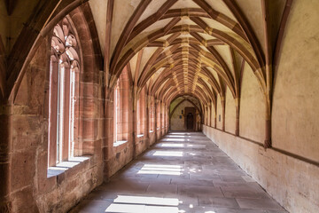 Obraz premium Cloister of Alpirsbach Kloster (Monastery), Baden-Wurttemberg state, Germany