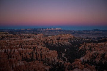 Fototapeta na wymiar Sunset at Bryce Canyon National Park, Utah
