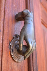 knocker on the door