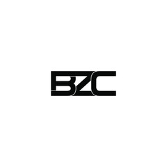 bzc letter original monogram logo design
