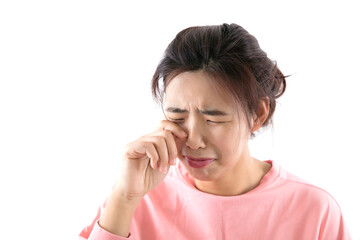 Fototapeta premium Women crying