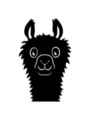 Clipart Niedliches Alpaka 