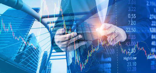 People and technology concept