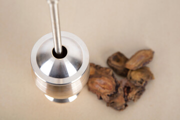 Pestle and traditional Chinese Medicine