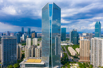 Obraz premium Urban scenery of Huizhou City, Guangdong Province, China