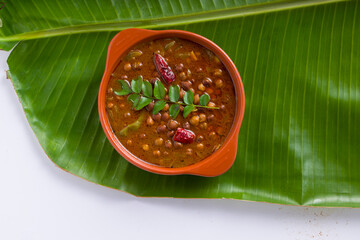 Kadala curry or chana masala curry