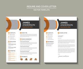 Professional Cv, Resume And Cover Letter for your Company, Corporate, Business, Advertising, Agency, and Internet business.
