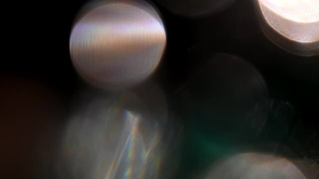 4K realistic bokeh caustic light for editing and compositing