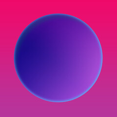 An abstract 3d circular shape background image.