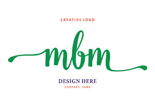 MBM lettering logo is simple, easy to understand and authoritative