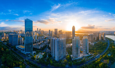 Urban scenery of Huizhou City, Guangdong Province, China