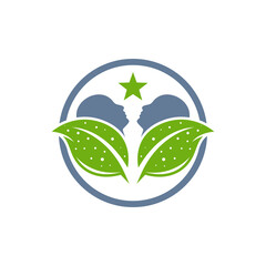 modern therapy head logo